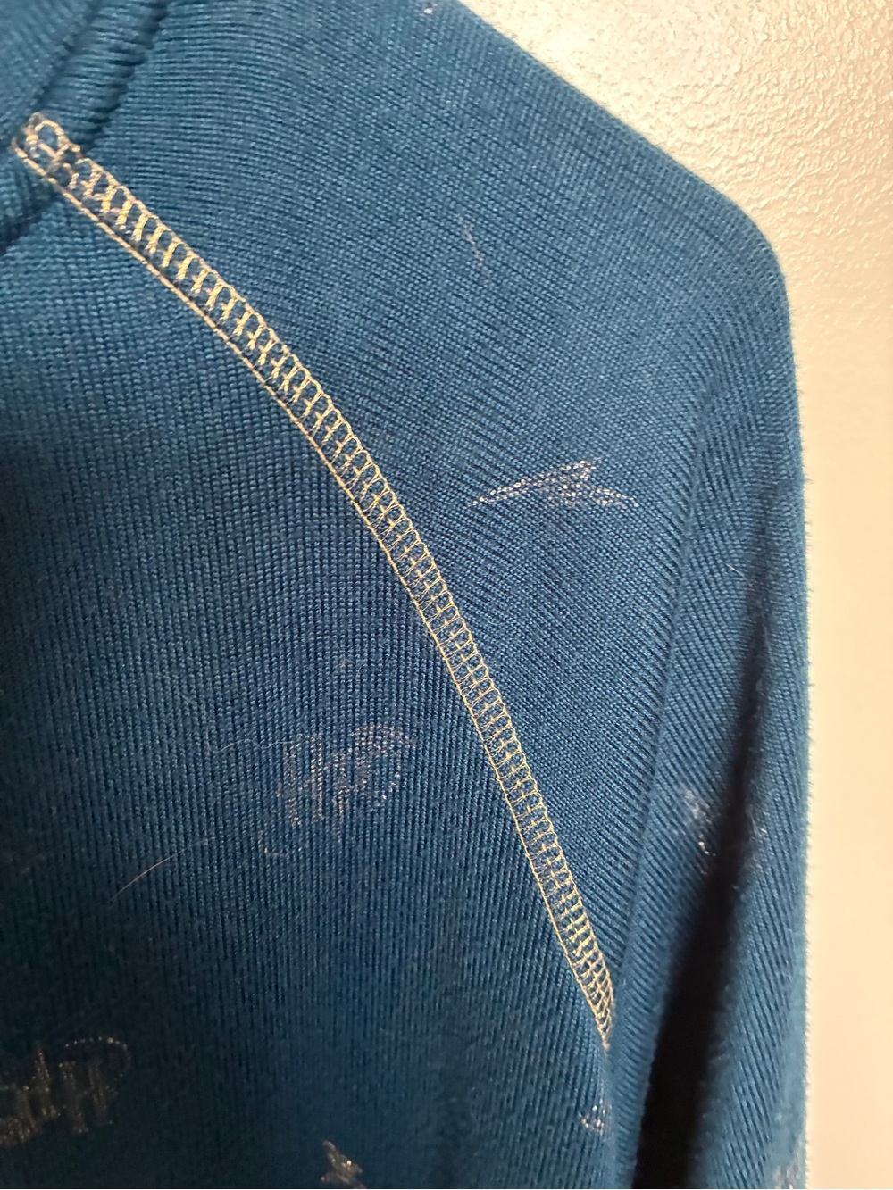 Warner Bros. Teal Blue Women's Long-Sleeve Sleep Shirt - Picture 10 of 14